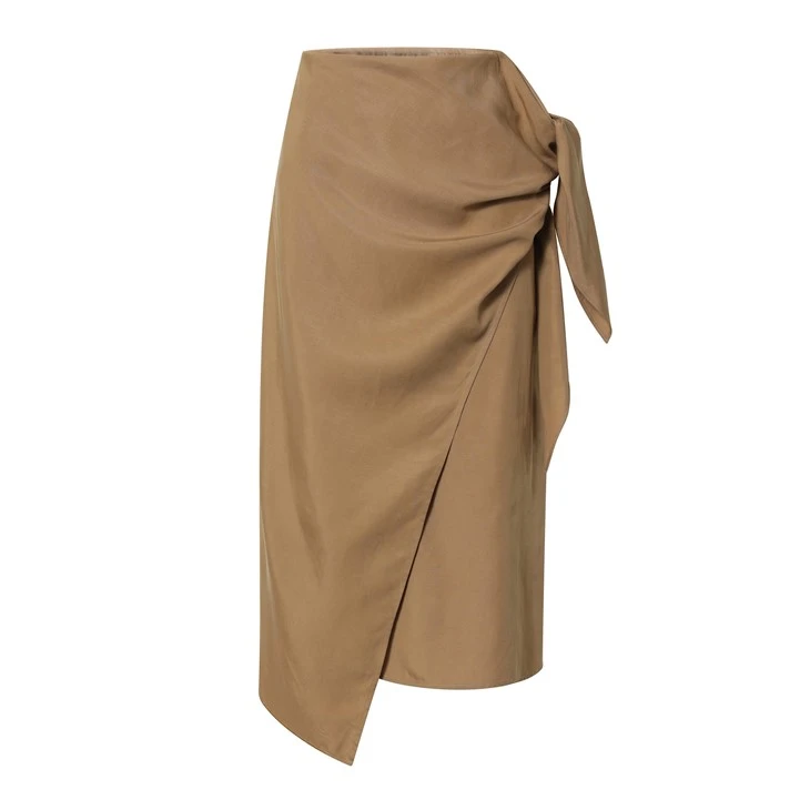 Fashionable Brown Skirt For Womens